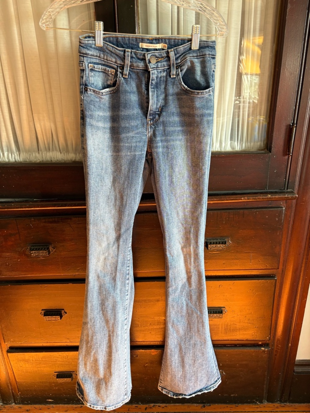 Levi's Vintage High Rise Flare Jeans - Blue